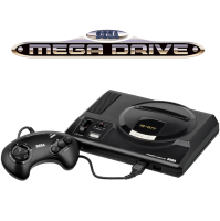 Mega Drive (mit importierten Covern)