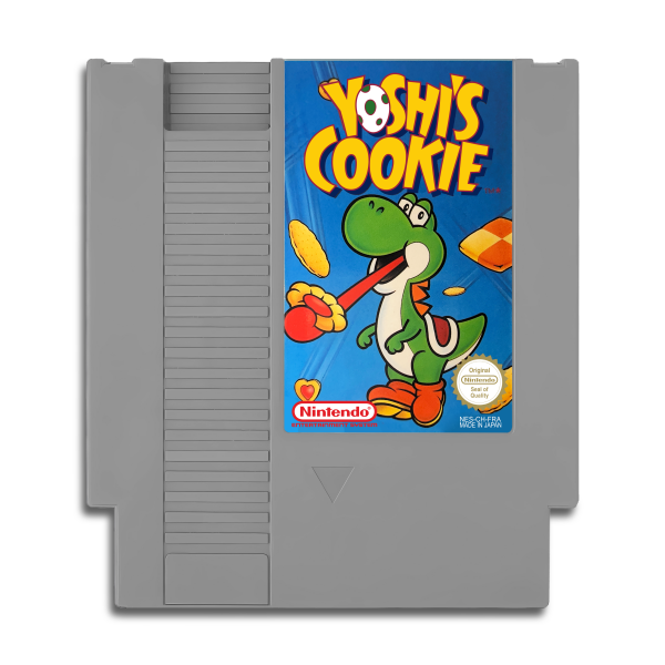 Yoshis Cookie (EU) (NES-CH-FRA) (lose) (sehr guter Zustand) - Nintendo Entertainment System (NES)