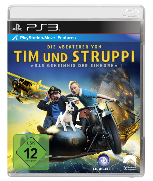 Die Abenteuer von Tim und Struppi – Das Geheimnis der Einhorn (EU) (CIB) (very good condition) - PlayStation 3 (PS3)