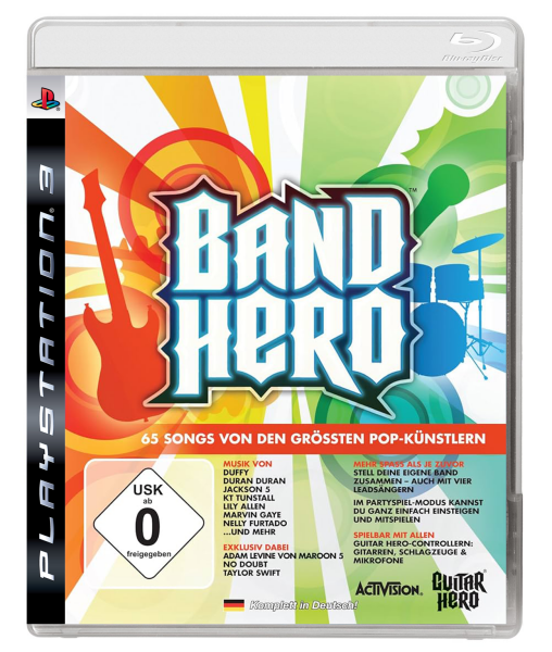 Band Hero (Guitar Hero) (EU) (OVP) (sehr guter Zustand) - PlayStation 3 (PS3)