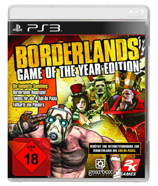 Borderlands (Game of the Year Edition) (EU) (OVP) (sehr guter Zustand) - PlayStation 3 (PS3)