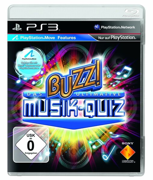 Buzz – Das Ultimative Musik-Quiz (EU) (CIB) (very good condition) - PlayStation 3 (PS3)