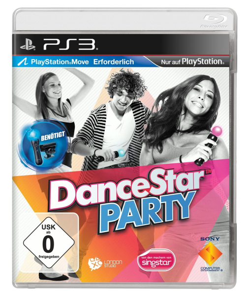 Dancestar Party Move (EU) (CIB) (very good condition) - PlayStation 3 (PS3)