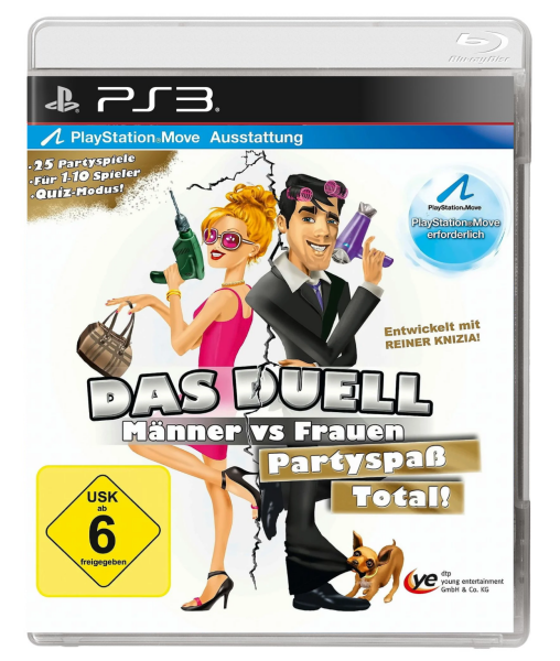 Das Duel – Männer vs Frauen (PS Move) (EU) (OVP) (sehr guter Zustand) - PlayStation 3 (PS3)