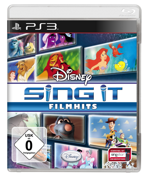 Disney Sing-It Filmhits (Deutsche Version) (EU) (OVP) (sehr guter Zustand) - PlayStation 3 (PS3)