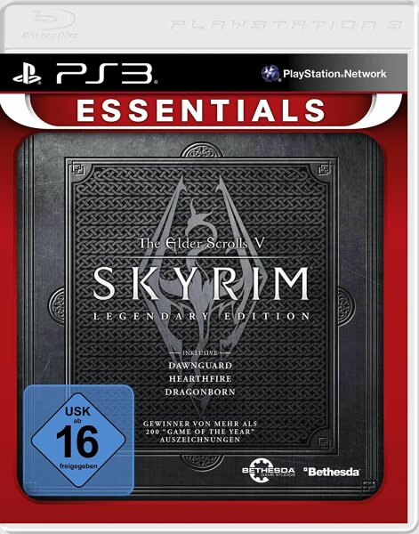 Elder Scrolls V: Skyrim Legendary Edition (Essentials) (EU) (OVP) (sehr guter Zustand) - PlayStation 3 (PS3)