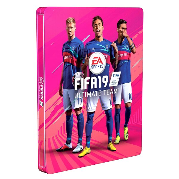 FIFA 19 - Steel Book Edition (EU) (CIB) (very good condition) - PlayStation 4 (PS4)