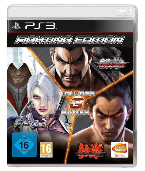 Fighting Edition: Soul Calibur V / Tekken 6 / Tekken: Tag Tournament 2 (EU) (OVP) (sehr guter Zustand) - PlayStation 3 (PS3)