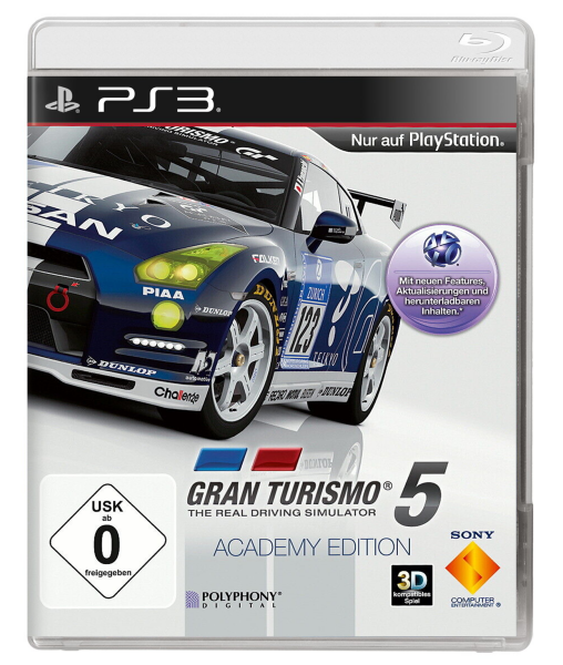 Gran Turismo 5 – Academy Edition (EU) (OVP) (neuwertiger Sammlerzustand) - PlayStation 3 (PS3)