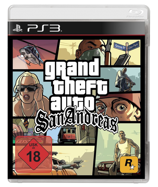 Grand Theft Auto – San Andreas (EU) (OVP) (sehr guter Zustand) - PlayStation 3 (PS3)