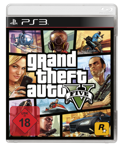 Grand Theft Auto V (EU) (OVP) (gebraucht) - PlayStation 3 (PS3)