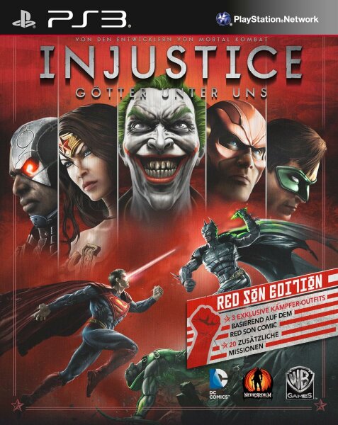 Injustice (Steel Book) (EU) (CIB) (very good condition) - PlayStation 3 (PS3)