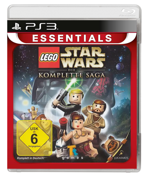 Lego Star Wars – Die komplette Saga (Essentials) (EU) (OVP) (sehr guter Zustand) - PlayStation 3 (PS3)