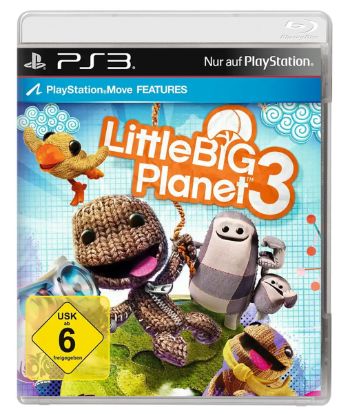 Little Big Planet 3 (Bundle Copy) (EU) (OVP) (sehr guter Zustand) - PlayStation 3 (PS3)