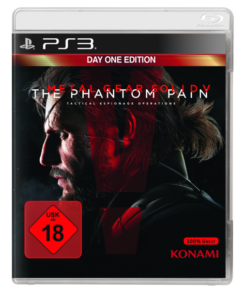 Metal Gear Solid – Phantom Pain (Day One Edition) (EU) (OVP) (sehr guter Zustand) - PlayStation 3 (PS3)