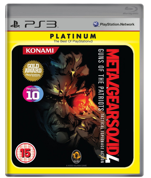 Metal Gear Solid 4: Guns of the Patriots (Platinum) (EU) (OVP) (sehr guter Zustand) - PlayStation 3 (PS3)