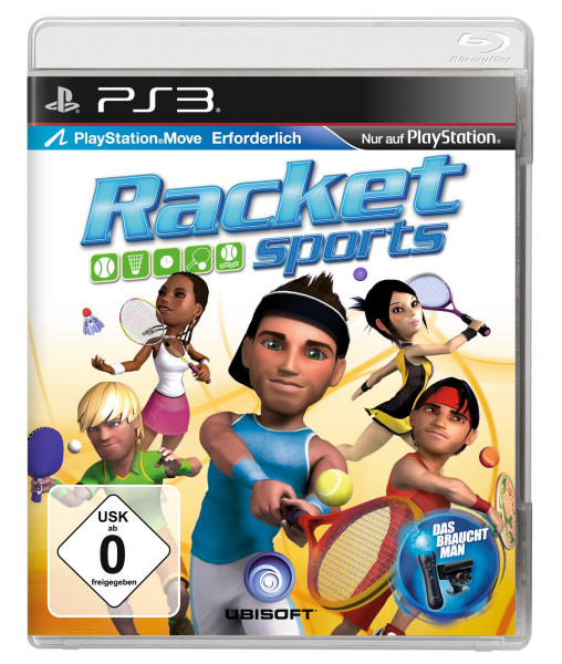 PlayStation Move – Racket Sport (PS Move) (EU) (OVP) (sehr guter Zustand) - PlayStation 3 (PS3)