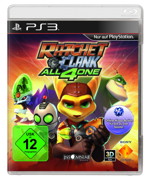 Ratchet & Clank: All for One (EU) (OVP) (sehr guter Zustand) - PlayStation 3 (PS3)