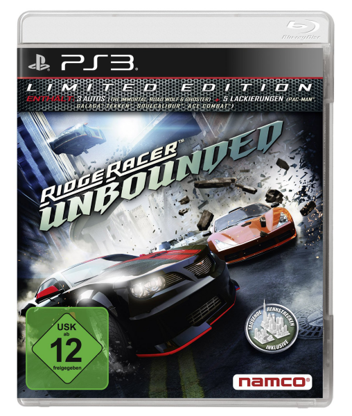 Ridge Racer Unbounded (Limited Edition) (EU) (CIB) (very good condition) - PlayStation 3 (PS3)