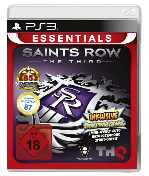 Saints Row – The Third (Essentials) (EU) (OVP) (sehr guter Zustand) - PlayStation 3 (PS3)