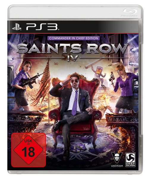 Saints Row IV (Commander in Chief Edition) (EU) (OVP) (sehr guter Zustand) - PlayStation 3 (PS3)