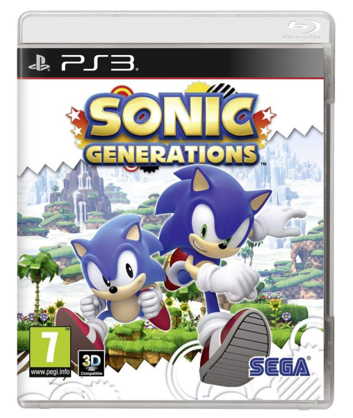 Sonic Generations (PEGI) (EU) (CIB) (very good condition) - PlayStation 3 (PS3)