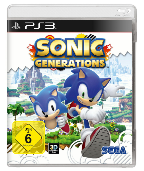 Sonic Generations (EU) (OVP) (sehr guter Zustand) - PlayStation 3 (PS3)