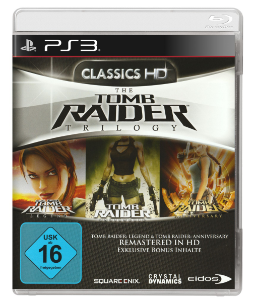 Tomb Raider Trilogy Classics HD  (EU) (CIB) (very good condition) - PlayStation 3 (PS3)