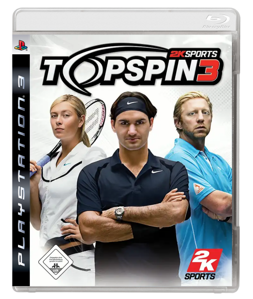 Top Spin 3 (EU) (OVP) (sehr guter Zustand) - PlayStation 3 (PS3)