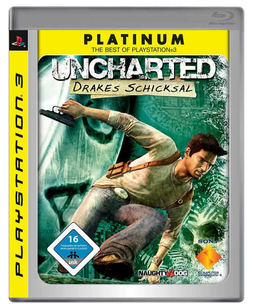 Uncharted – Drakes Fortune (Platinum) (EU) (OVP) (sehr guter Zustand) - PlayStation 3 (PS3)