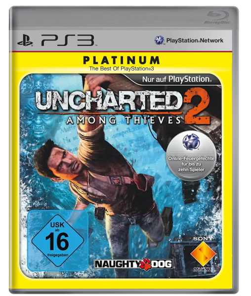 Uncharted 2 – Among Thieves (Platinum) (EU) (CIB) (acceptable) - PlayStation 3 (PS3)