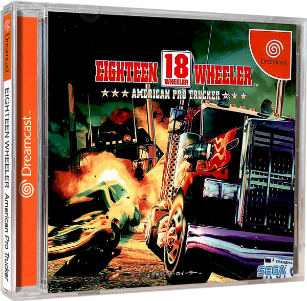 18 Wheeler (JP) (OVP) (sehr guter Zustand) - Sega Dreamcast