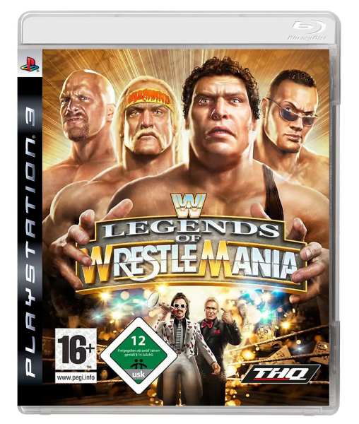 WWE – Legends of Wrestlemania (EU) (OVP) (sehr guter Zustand) - PlayStation 3 (PS3)