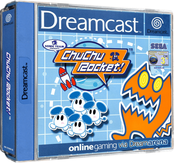 Chu Chu Rocket (EU) (OVP) (sehr guter Zustand) - Sega Dreamcast