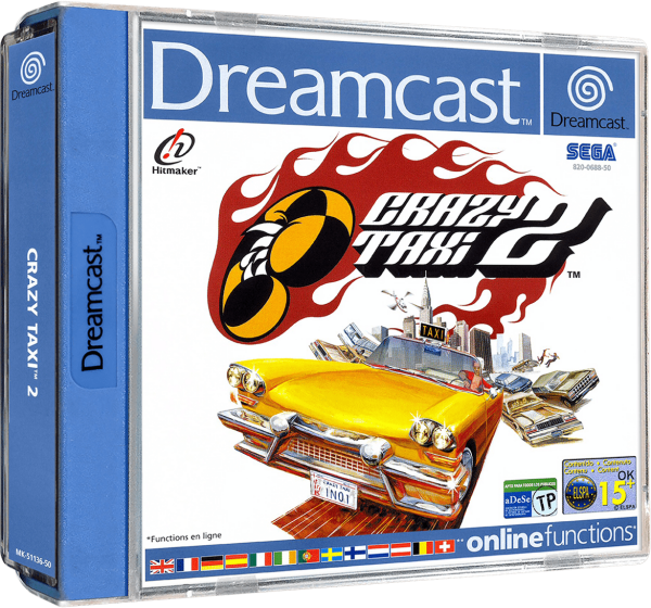 Crazy Taxi 2 (EU) (OVP) (sehr guter Zustand) - Sega Dreamcast