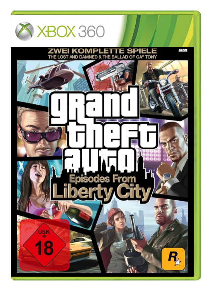 Grand Theft Auto – Episodes from Liberty City (EU) (OVP) (sehr guter Zustand) - Xbox 360