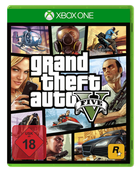 Grand Theft Auto V (EU) (OVP) (sehr guter Zustand) - Xbox One