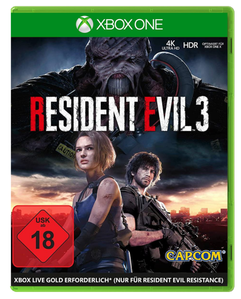 Resident Evil 3 (EU) (CIB) (very good condition) - Xbox One