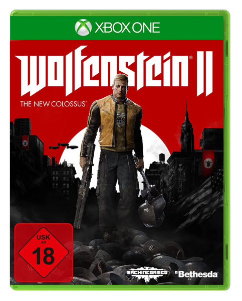 Wolfenstein 2 – The New Colossus (EU) (CIB) (mint condition) - Xbox One