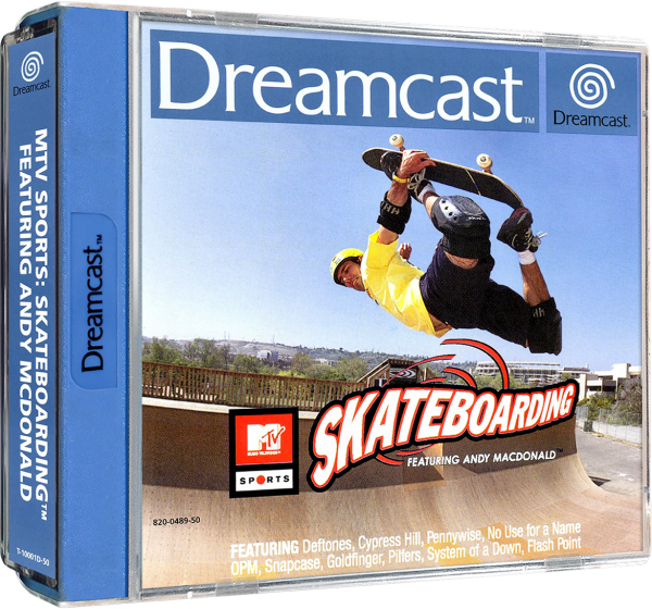 MTV Sports : Skateboarding Featuring Andy McDonald (EU) (CIB) (very good condition) - Sega Dreamcast