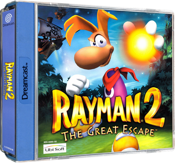 Rayman 2 – The Great Escape (EU) (CIB) (acceptable) - Sega Dreamcast