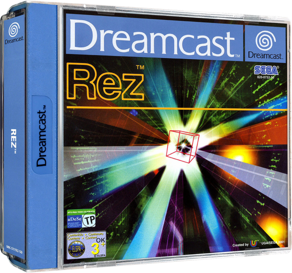 REZ (EU) (CIB) (acceptable) - Sega Dreamcast