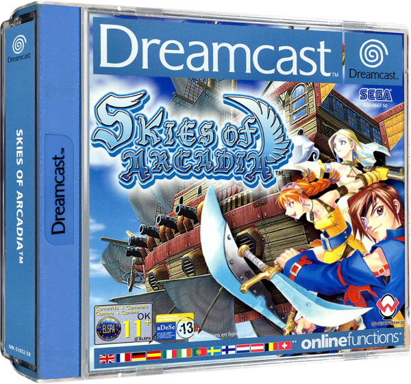 Skies of Arcadia (EU) (lose) (very good condition) - Sega Dreamcast