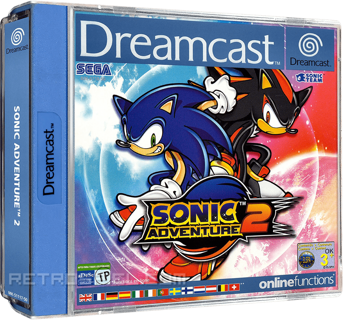 Sonic Adventure 2 shops for Sega Dreamcast