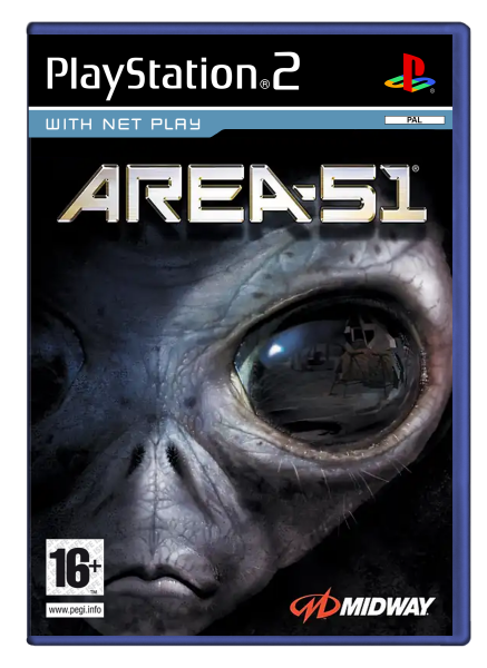 Area 51 (PEGI, dt.) (EU) (CIB) (very good condition) - PlayStation 2 (PS2)