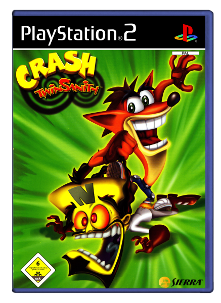 Crash Bandicoot – Twin Sanity (dt.) (EU) (OVP) (neuwertiger Sammlerzustand) - PlayStation 2 (PS2)