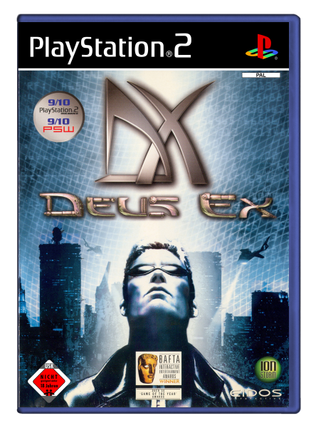 Deus Ex (EU) (lose) (sehr guter Zustand) - PlayStation 2 (PS2)