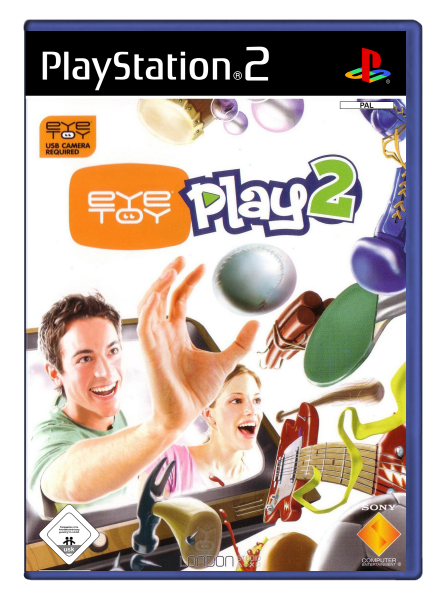 Eye Toy Play 2 (EU) (OVP) (sehr guter Zustand) - PlayStation 2 (PS2)