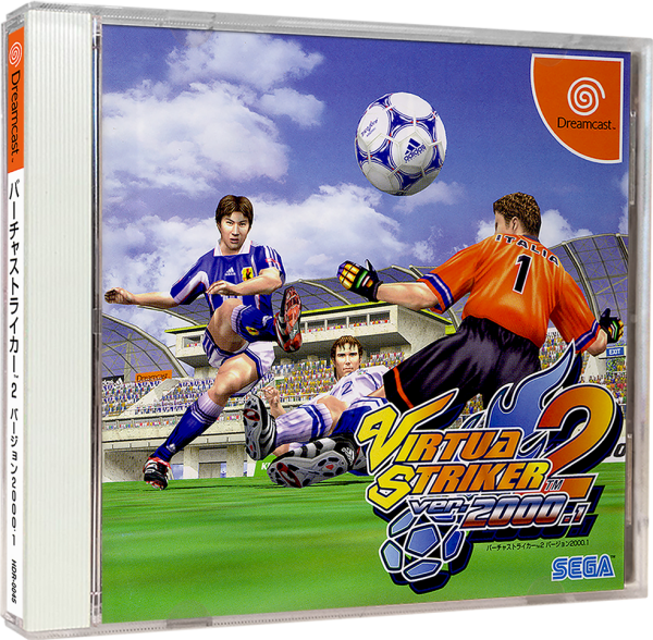 Virtua Striker 2 (JP) (OVP) (sehr guter Zustand) - Sega Dreamcast