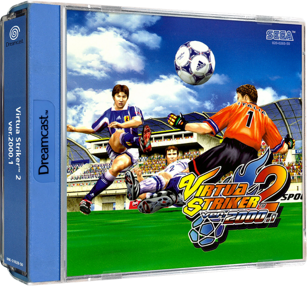 Virtua Striker 2 v2000.1 (Promo) (EU) (lose) (very good condition) - Sega Dreamcast